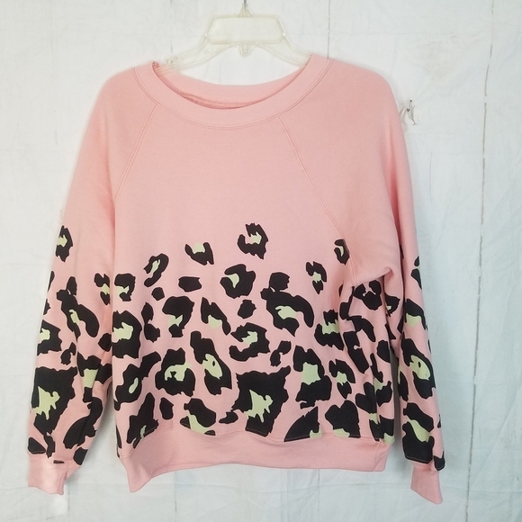 Wild fox leopard pullover sweatshirt - Picture 4 of 7